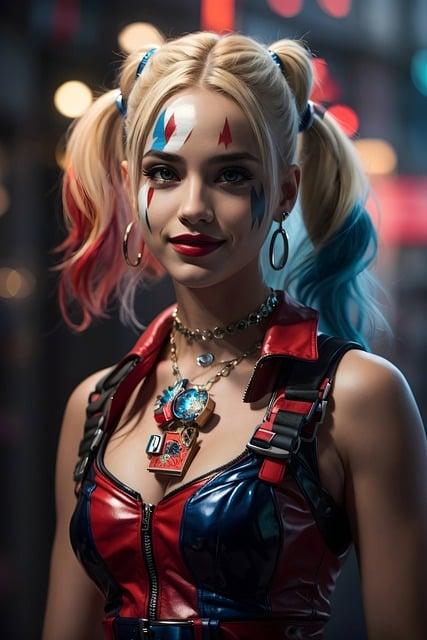Harley Quinn⁤ náhrdelník: Ikonický prvek pro fanoušky ⁤komiksů